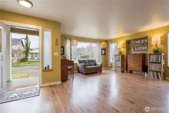 Nice sized living room space for creating memories.