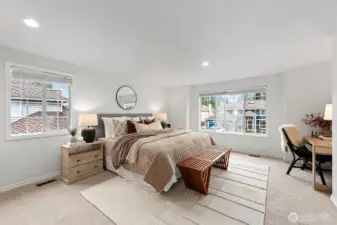 Bedroom 2 on upper floor