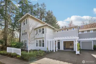 Single Car garage and driveway