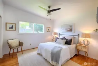 First bedroom.