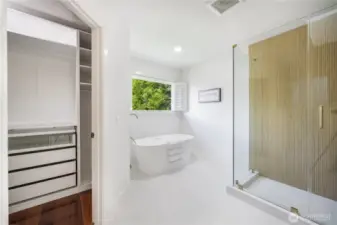 Luxury spa-like primary ensuite