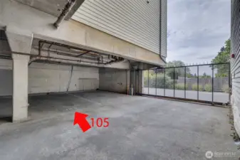 Dedicated Covered Parking Garage