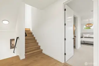 3rd floor Primary Suite retreat! This entire level of the home is dedicated to the primary suite creating a large and lavish retreat