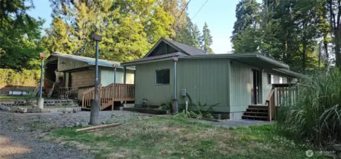 House and Garage