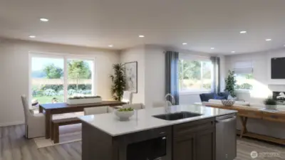 Virtual Pictures. Materials and layout may vary slightly