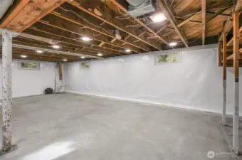 All new sump pump installed and water proofed in January of 2025.