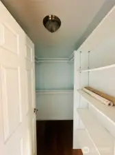 Walk in closet