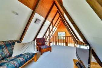 Loft facing west