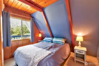 Bedroom facing east