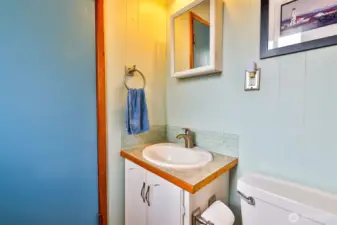 Half bath on main floor