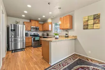 Kitchen With Breakfast Bar
