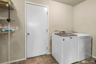 Utility Room On Main Floor