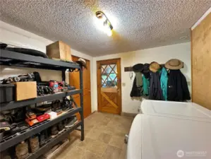 MUD Room off carport