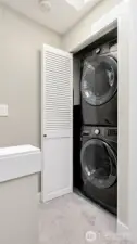 Laundry with new washer & dryer