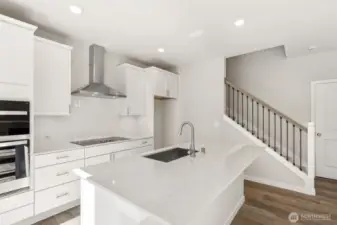 Photos are for informational purposes only, these photos are of another Byron floor plan from another community, options/upgrades, finishes, features, flooring, colors, will vary. Not all appliances included and may vary per community.