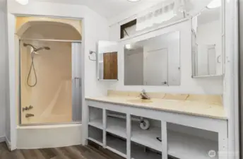 master bath with shower