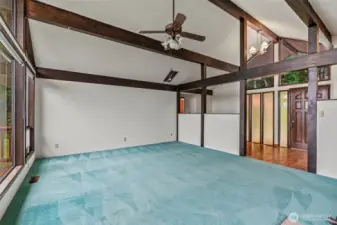 Looking back toward front door...