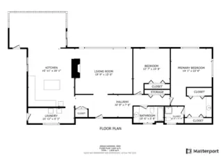 Matterport floor plan