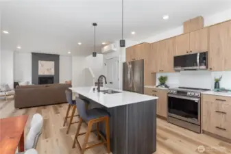 Kitchen area.