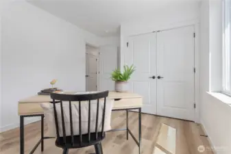 Bedroom  or office.