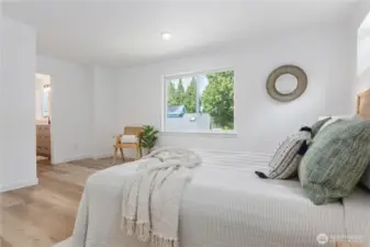 Primary bedroom.