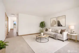 Formal Living Room- View from just inside the front door