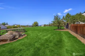 View of the community park