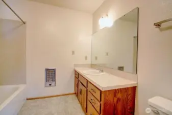 Primary bathroom.