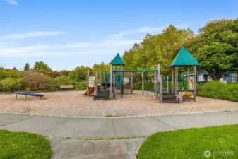 Playgrounds and parks just steps from your door