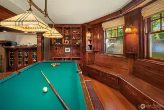 Billiards table - original to the house
