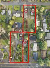 A huge piece of land that runs all the way from 15th NE to 16th.