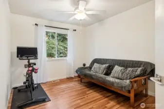 4th bedroom, also has greenbelt views