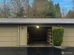 Dedicated garage