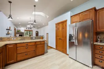Pantry and SS appliances