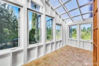 Solarium is a second living space.