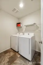 Utility room, washer/dryer stay!