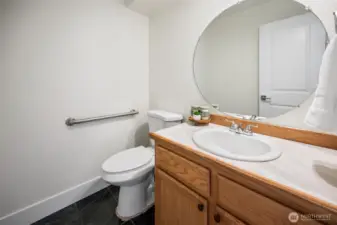 Main floor bathroom.