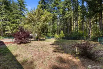 Front yard is ready for your new garden