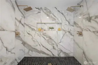 Custom Master double headed Shower