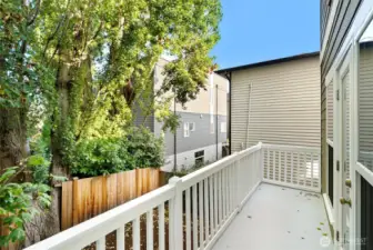 Good size balcony