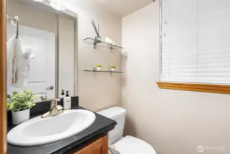 Guest half bathroom