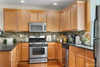 Stainless steel appliances