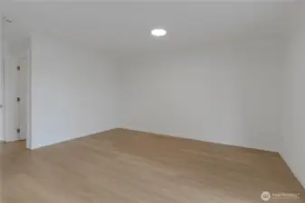 Family room to bath, laundry room & Garage