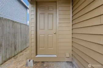 Shed for those extra items