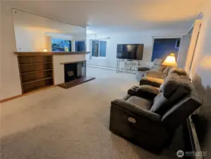 Living room view from entryway.