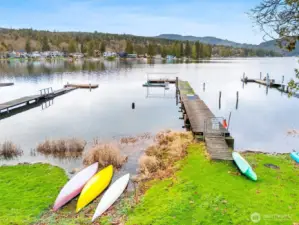 Your very own lake access!