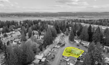 Looking east toward Snohomish