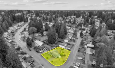 Looking south toward 132nd