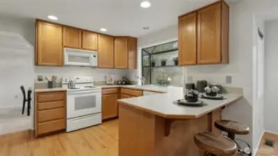 The home feels open and airy with 2,300 sq. ft.