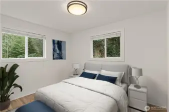 Bedroom 2 - virtually staged